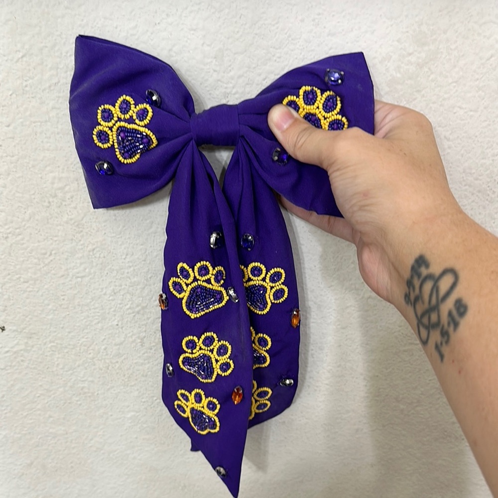 Purple Hair Clip